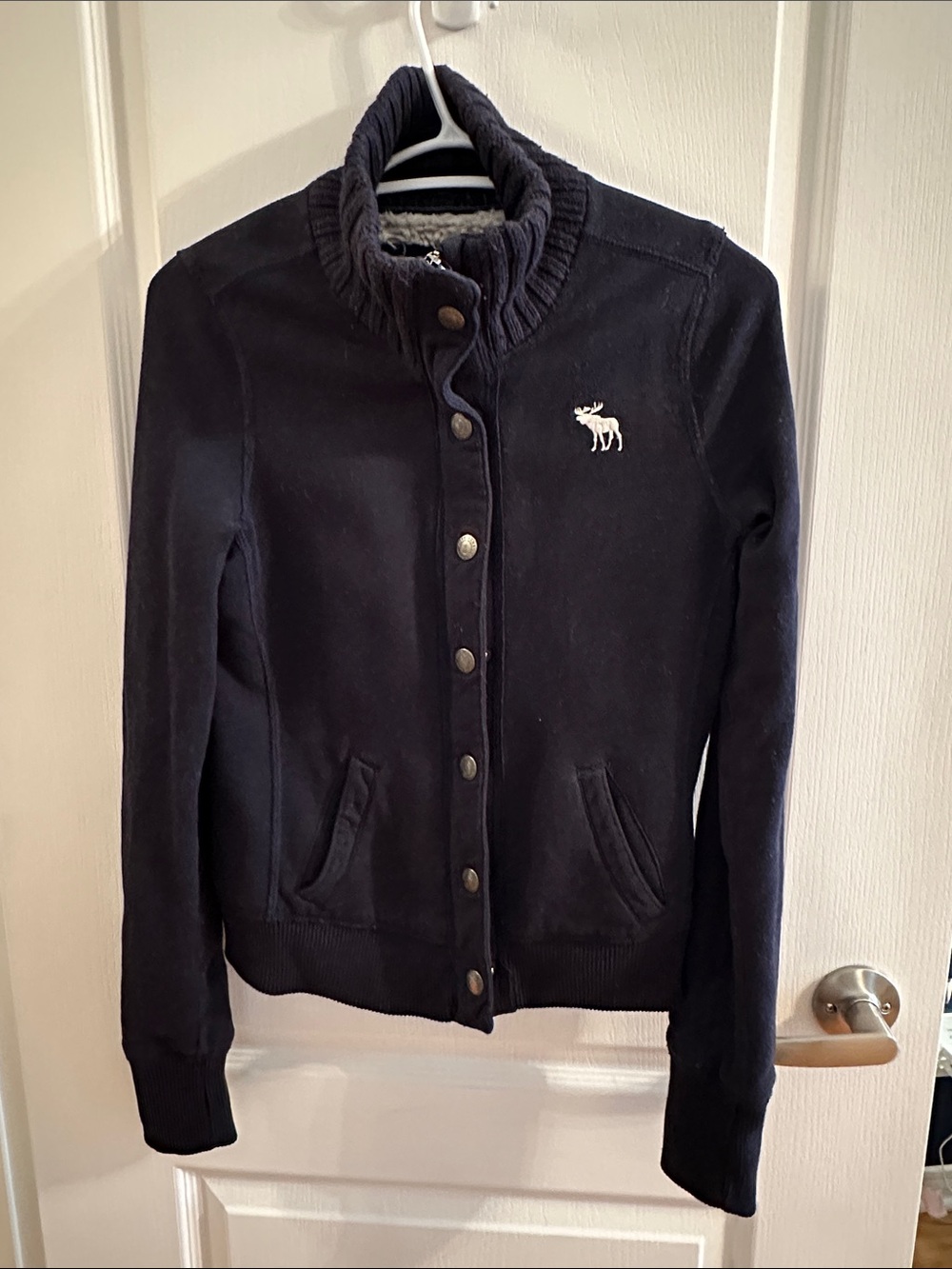 Abercrombie & Fitch button up fleece vest